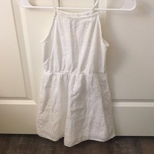 white sun dress